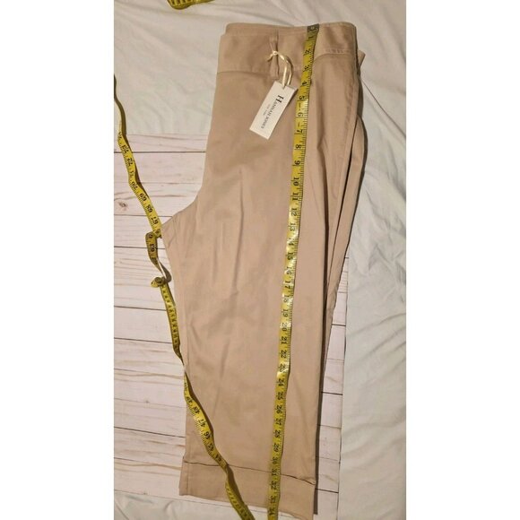 Hannah Jones Crop Pants Chino Size 18 NWTD Try On Mark Preppy Y2K Capri Coastal - Picture 8 of 11